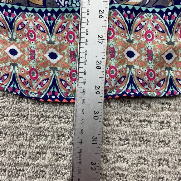 Ardene Women's Blouse Shirt Size Large L Multicolored Floral - Picture 6 of 6